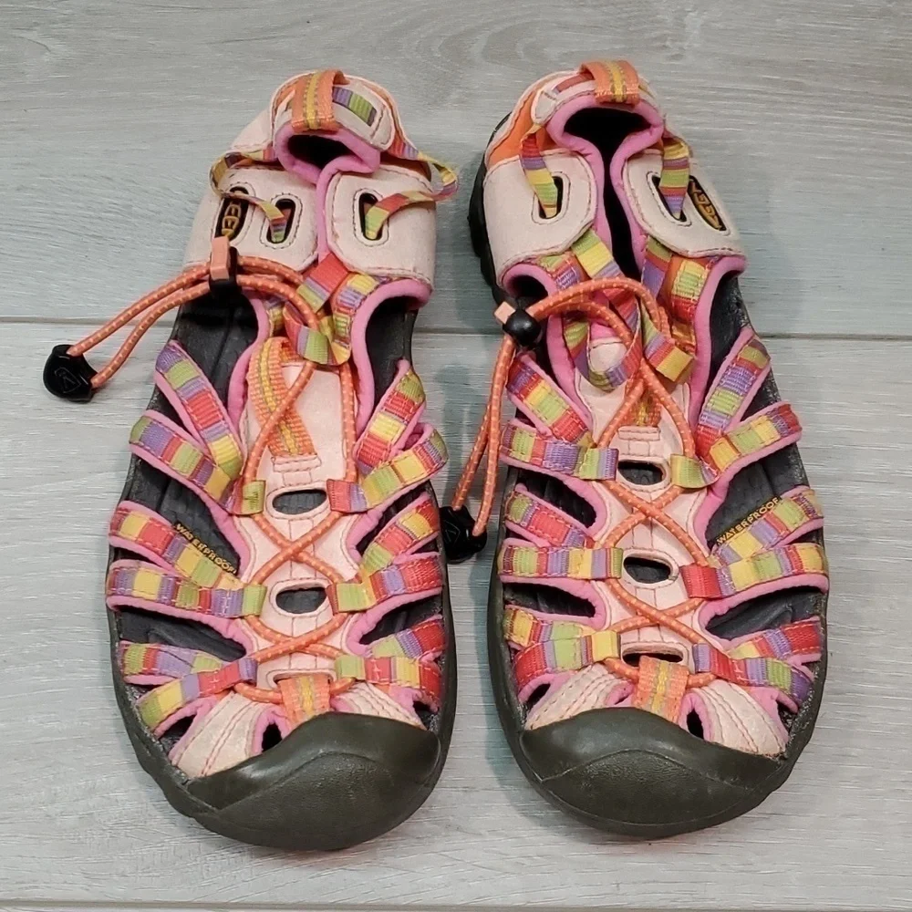 Keen Girls Kids Outdoor Newport Fisherman Sandals Outdoor shoes sz 4